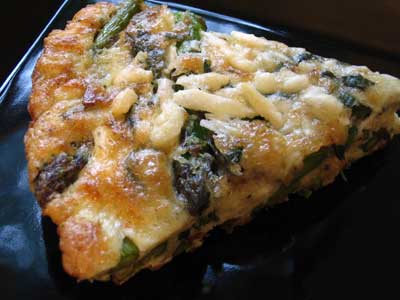 Asparagus and Mint Frittata