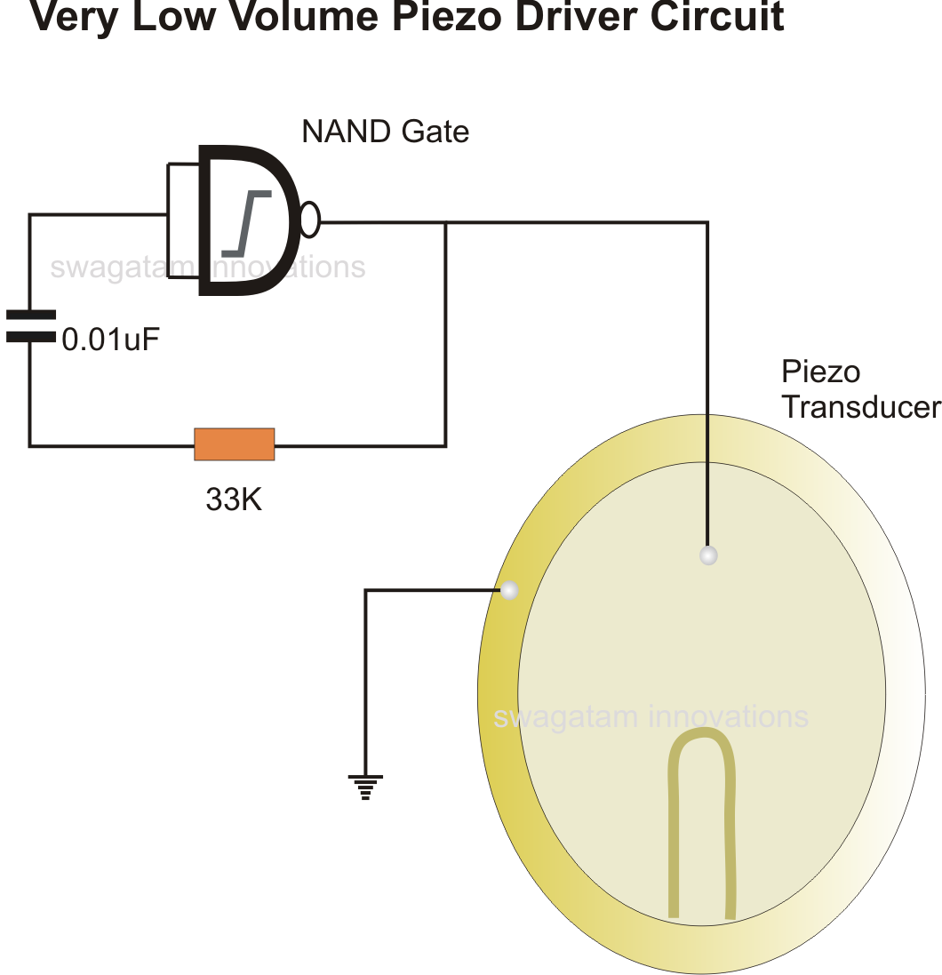 cmos - Electret Mic Capsule to Piezoelectric Disk - Electrical 