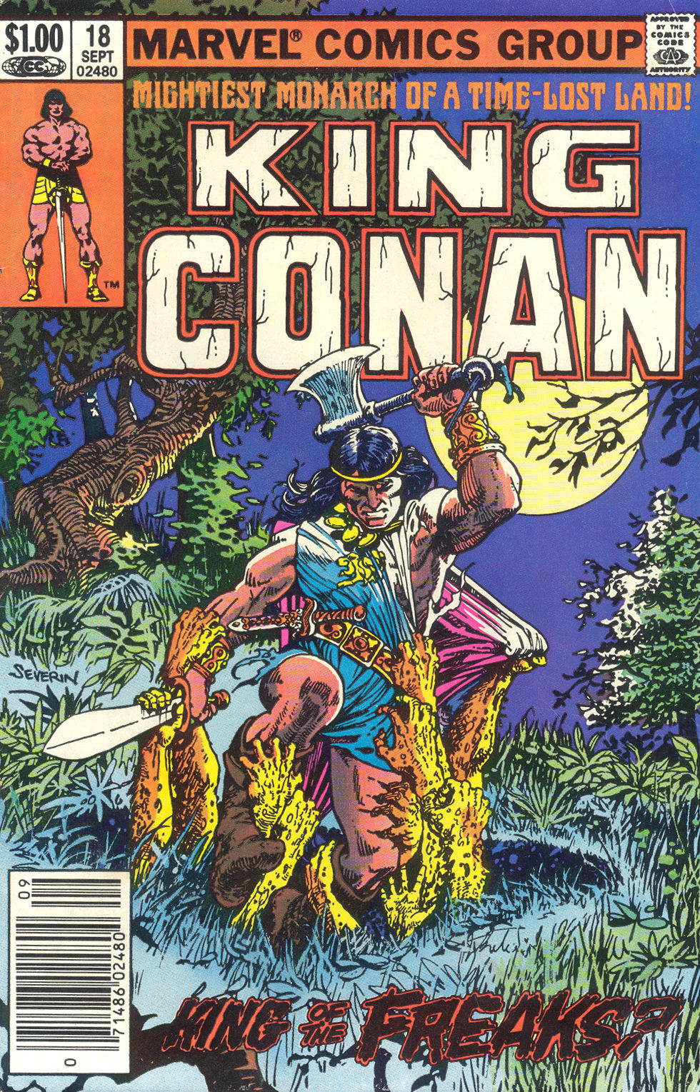 Read online King Conan comic -  Issue #18 - 1