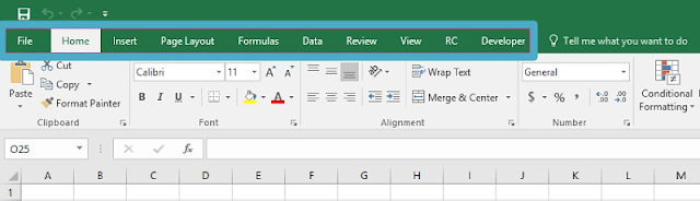 Customizing Ribon, Quick Access Toolbar dan Developer Tab pada Excel Customizing Ribon, Quick Access Toolbar dan Developer Tab pada Excel