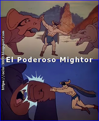 El Poderoso Mightor (1967). Dibujos animados de los 60.
