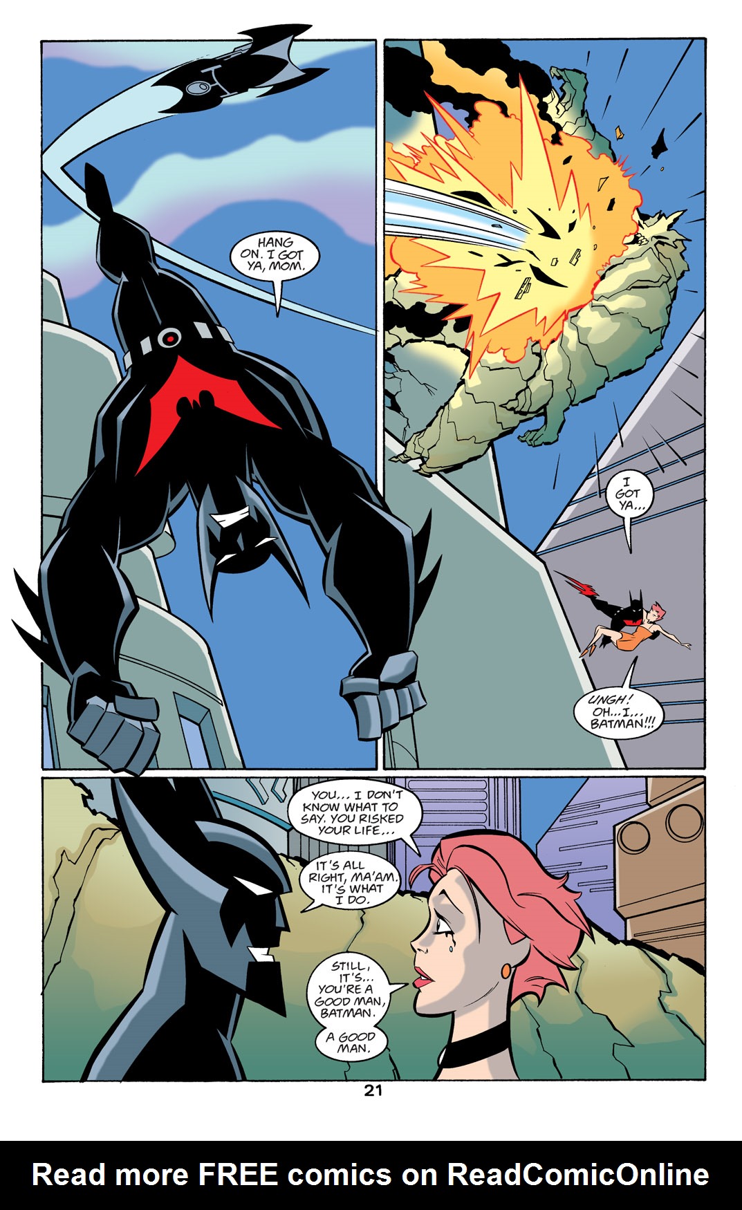 Read online Batman Beyond [II] comic -  Issue #24 - 22