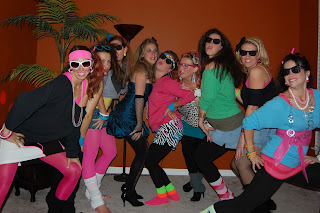 Hanging with the Hankinsons: 30th Birthday - 80's style!