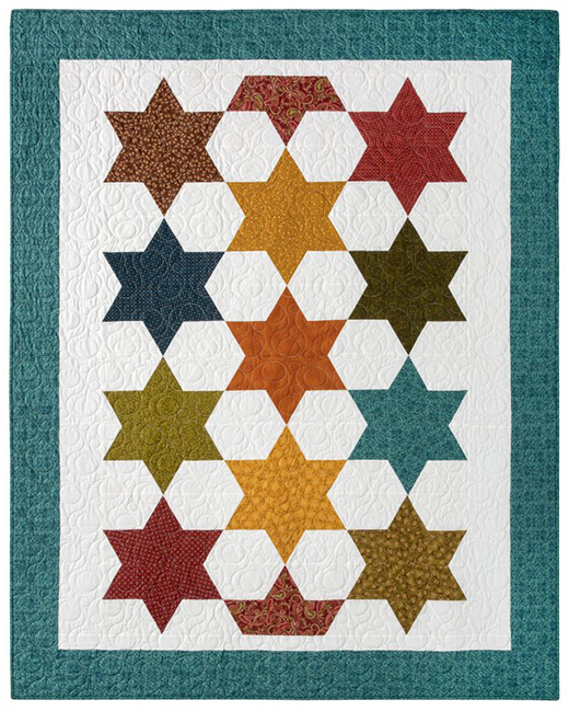 Quilting Land Rhombus Star Quilt quilting-land-rhombus-star-quilt