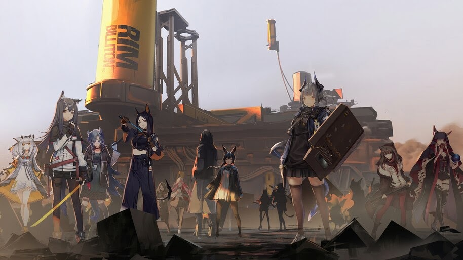 Arknights, Characters, Anime, Girls, 4K, #6.499