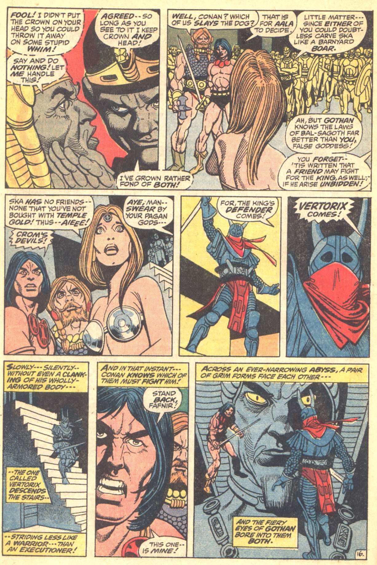 Read online Conan the Barbarian (1970) comic -  Issue #17 - 17