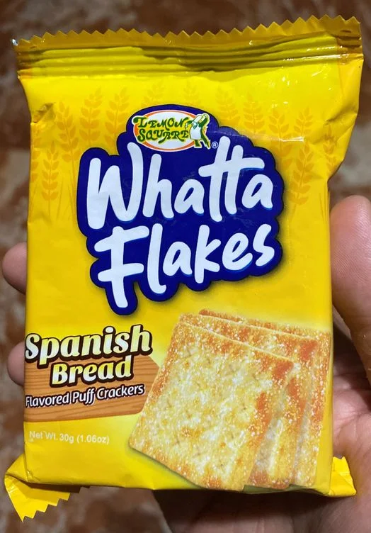 Lemon Square Whatta Flakes Snack Food Item For Toddlers