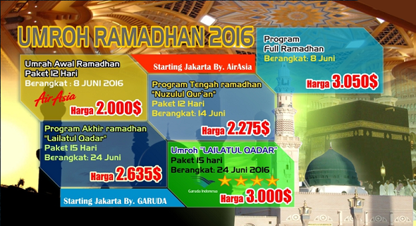 paket umroh Ramadhan