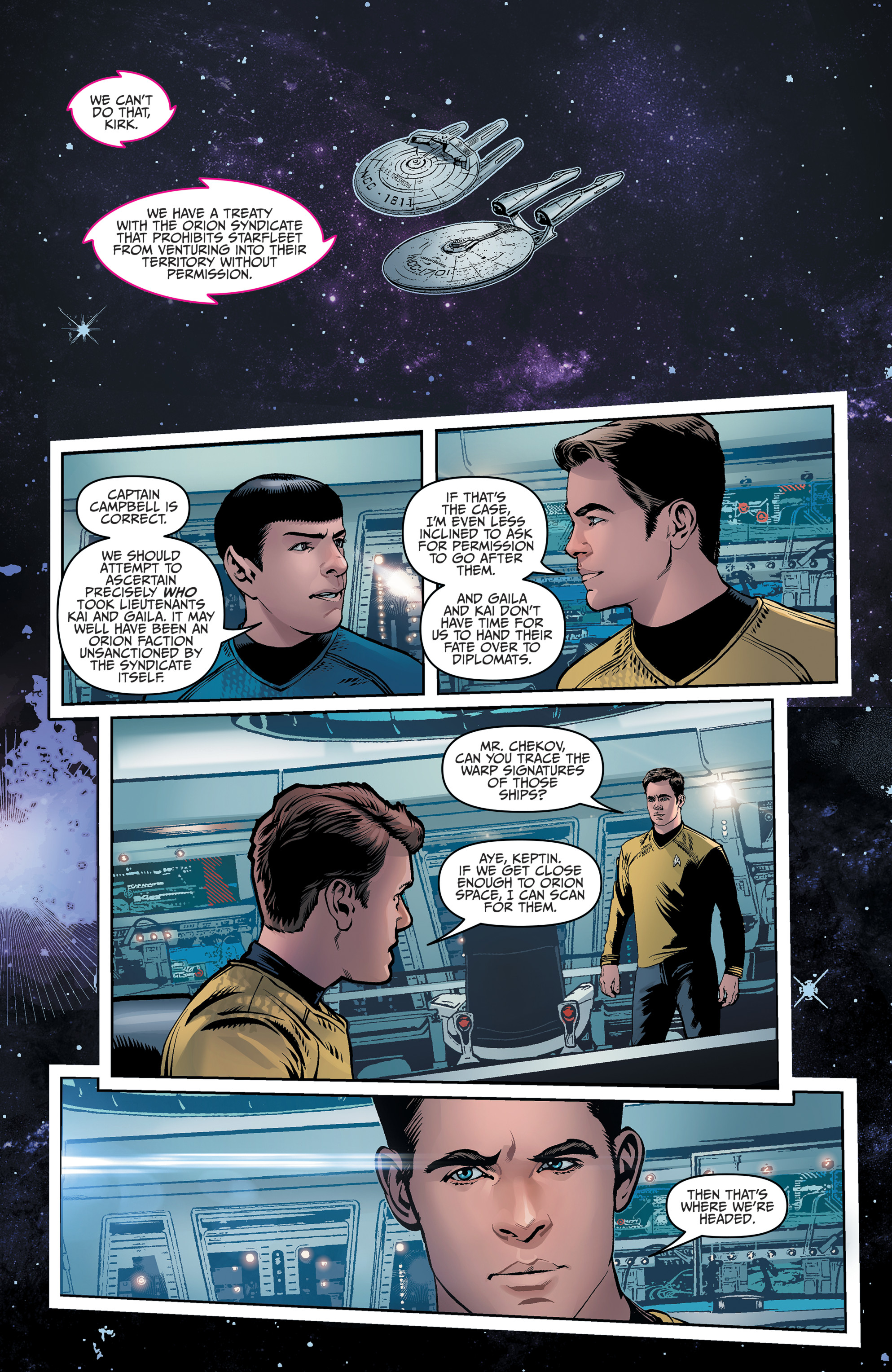 Read online Star Trek (2011) comic -  Issue #54 - 5