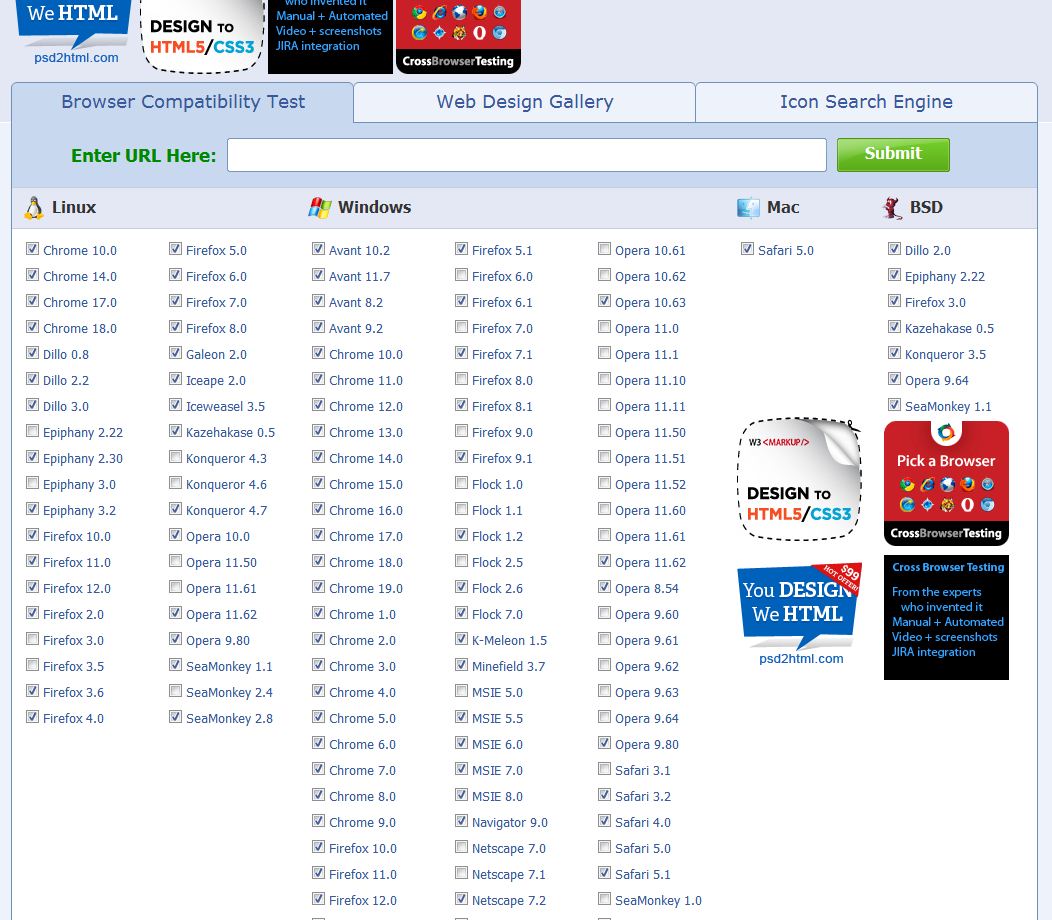 Software Testing Two best cross browser compatibility testing tools