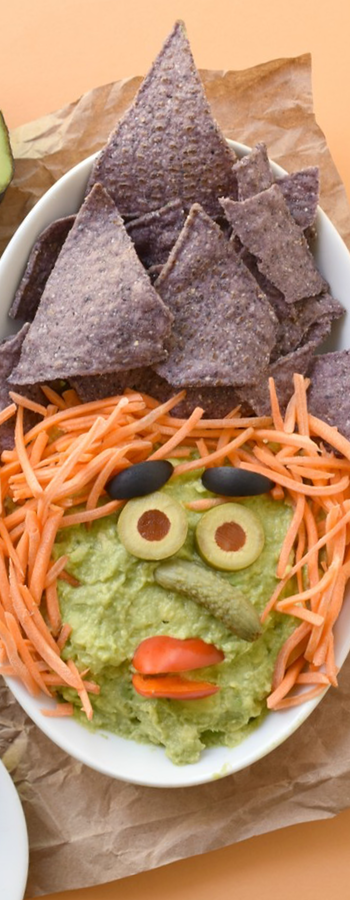 Witchy Guacamole Dip via Fork&Beans