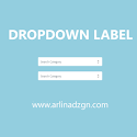 Mengganti Fungsi Widget Label Menjadi Dropdown