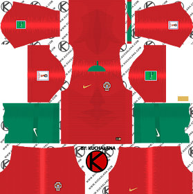 Portugal 2018 World Cup Kit -  Dream League Soccer Kits