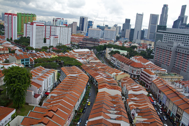 Tanjong Pagar, straddling the Central Business District Tanjong Pagar, straddling the Central Business District