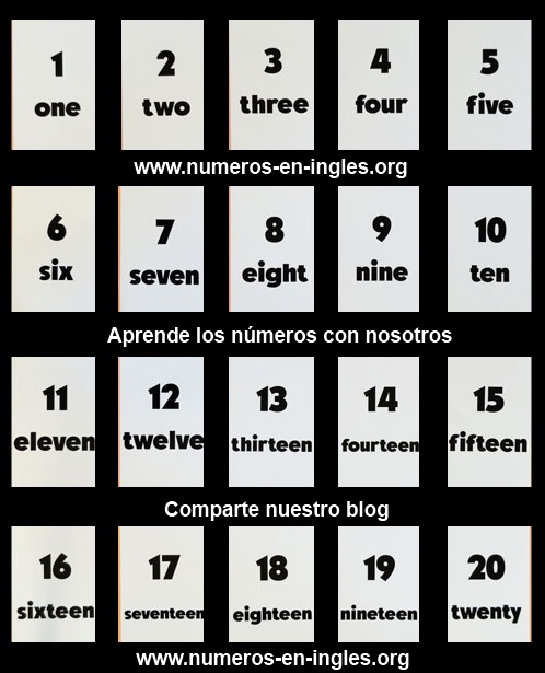 Http Www Numeros En Ingles Org 2013 06 Los Numeros En Ingles Html