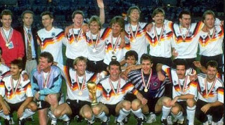 FIFA World Cup, Italy, 1990, winners, team,champions, west germany, final match, Argentina,  photo