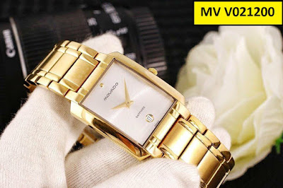 Đồng hồ nam mặt vuông Movado V021200 Đồng hồ nam mặt vuông Movado V021200
