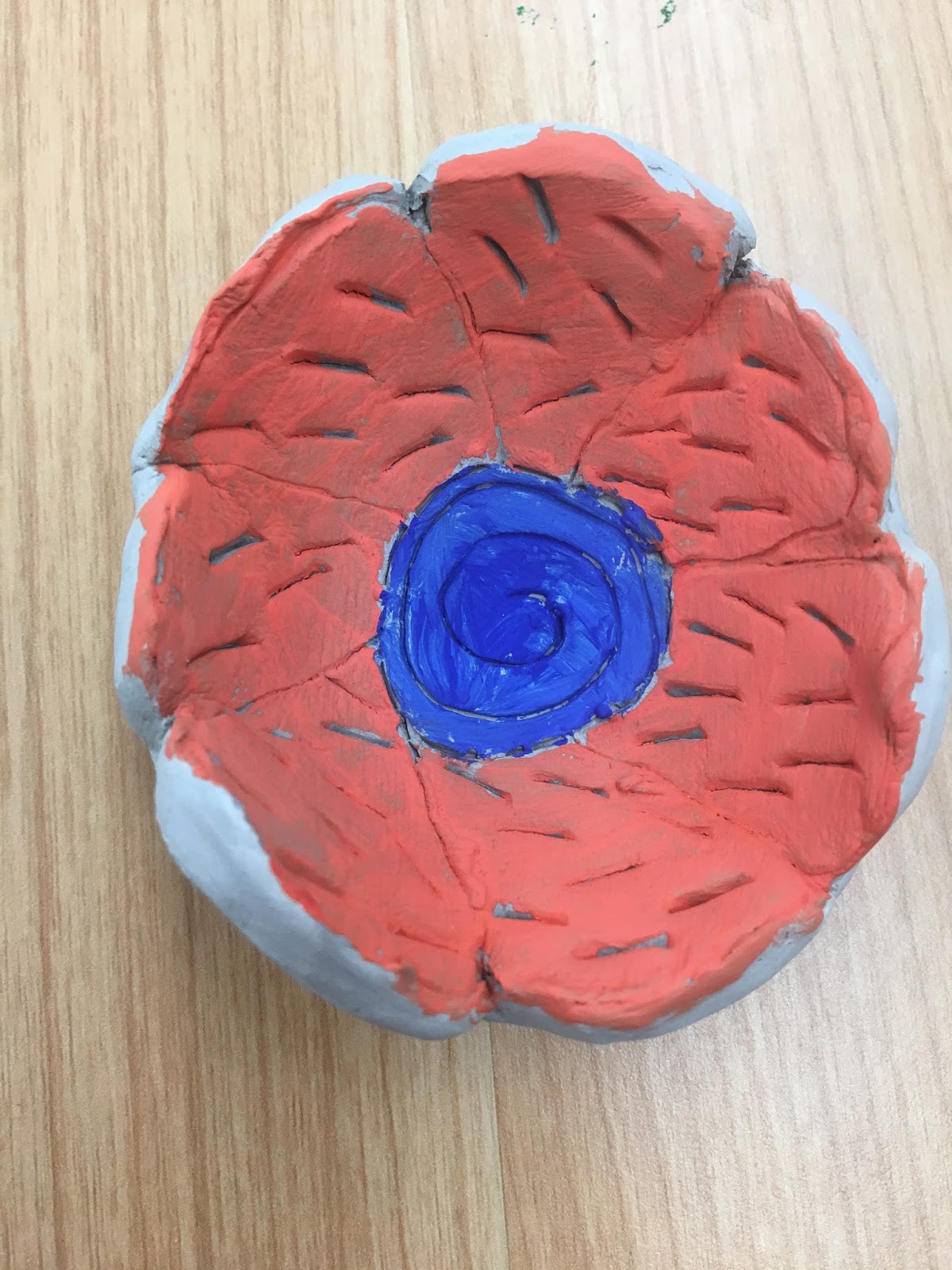 Art Gallery Air Dry Clay Bowl