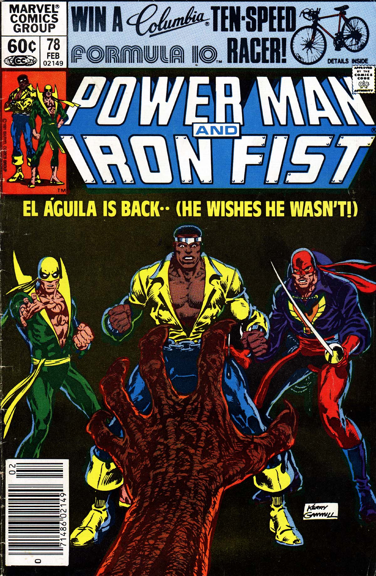 Read online Power Man and Iron Fist (1978) comic -  Issue #78 - 1