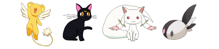 Kerberos, Luna, Kyubey e Fav