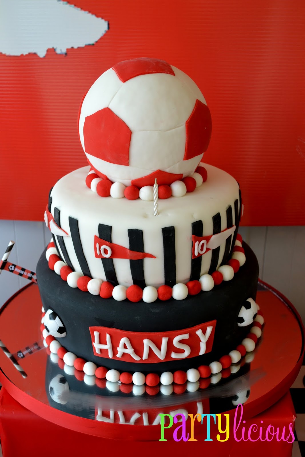 partylicious events pr soccer birthday party happy birthday personalized banner