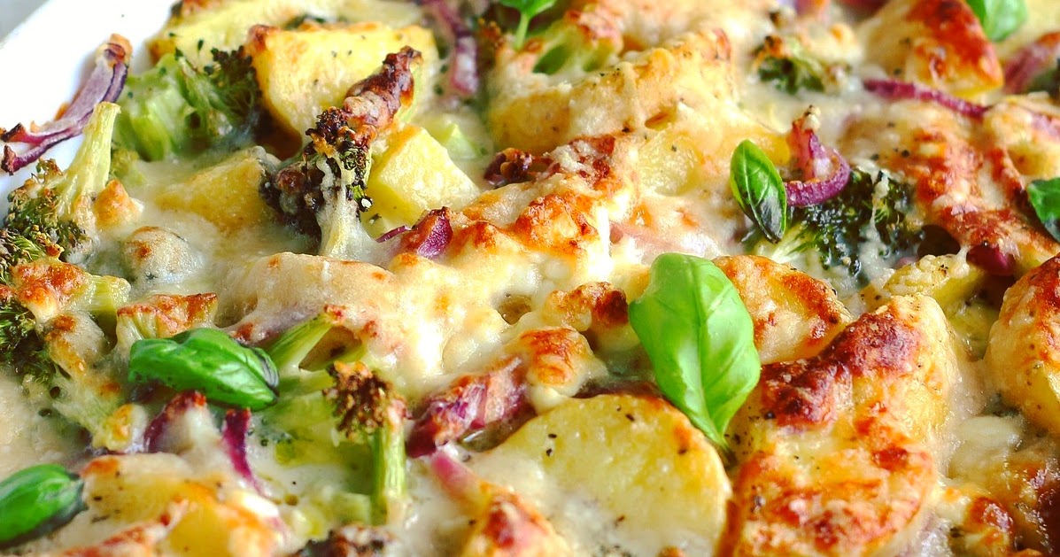 Potato and Vegetable Bake for One Potato, Two Potato August Linky