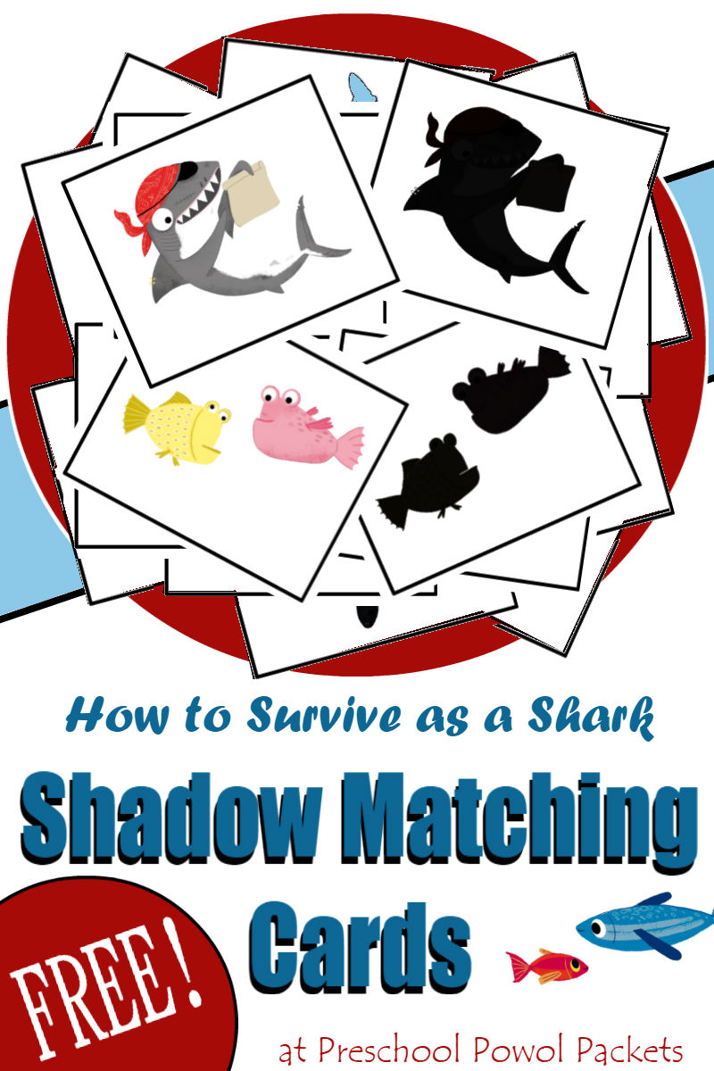 Free Preschool Printable Shadow Matching Cards How To Survive As A 