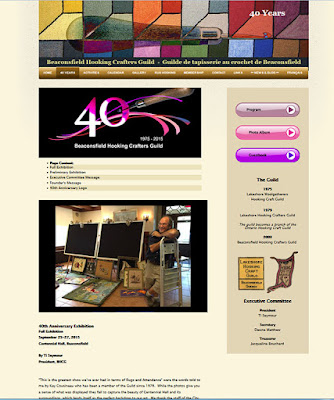 Beaconsfield Hooking Crafters Guild 40 years page