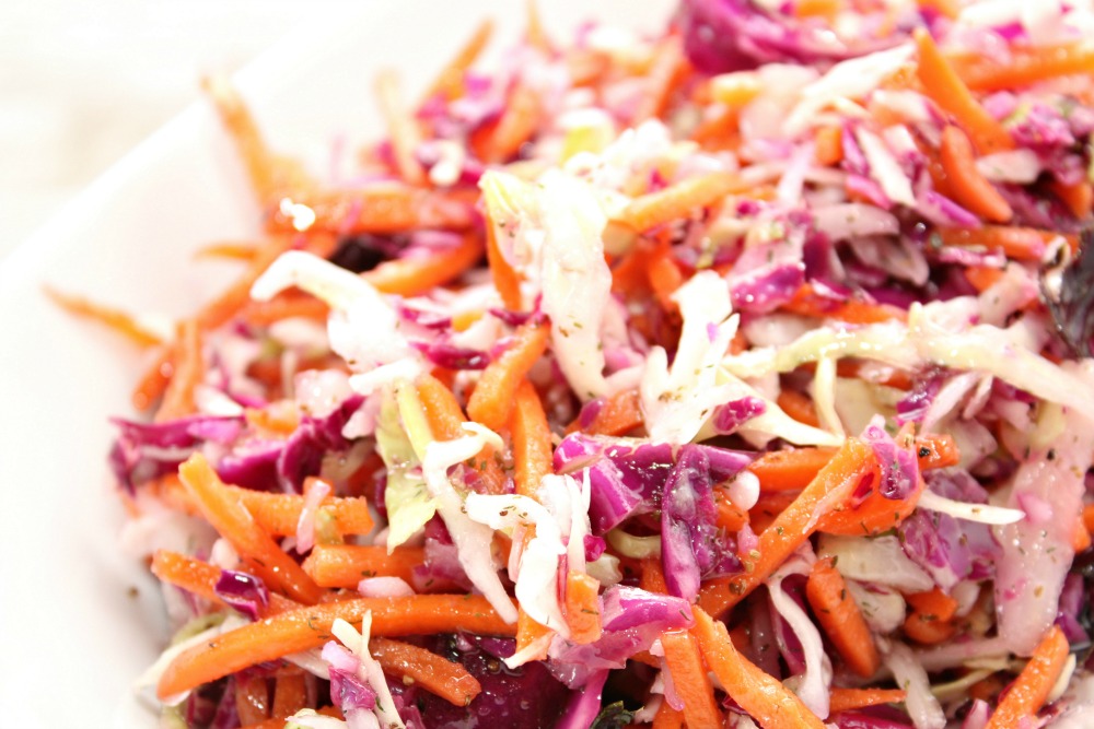 Summer Slaw with Dill Weed Dressing