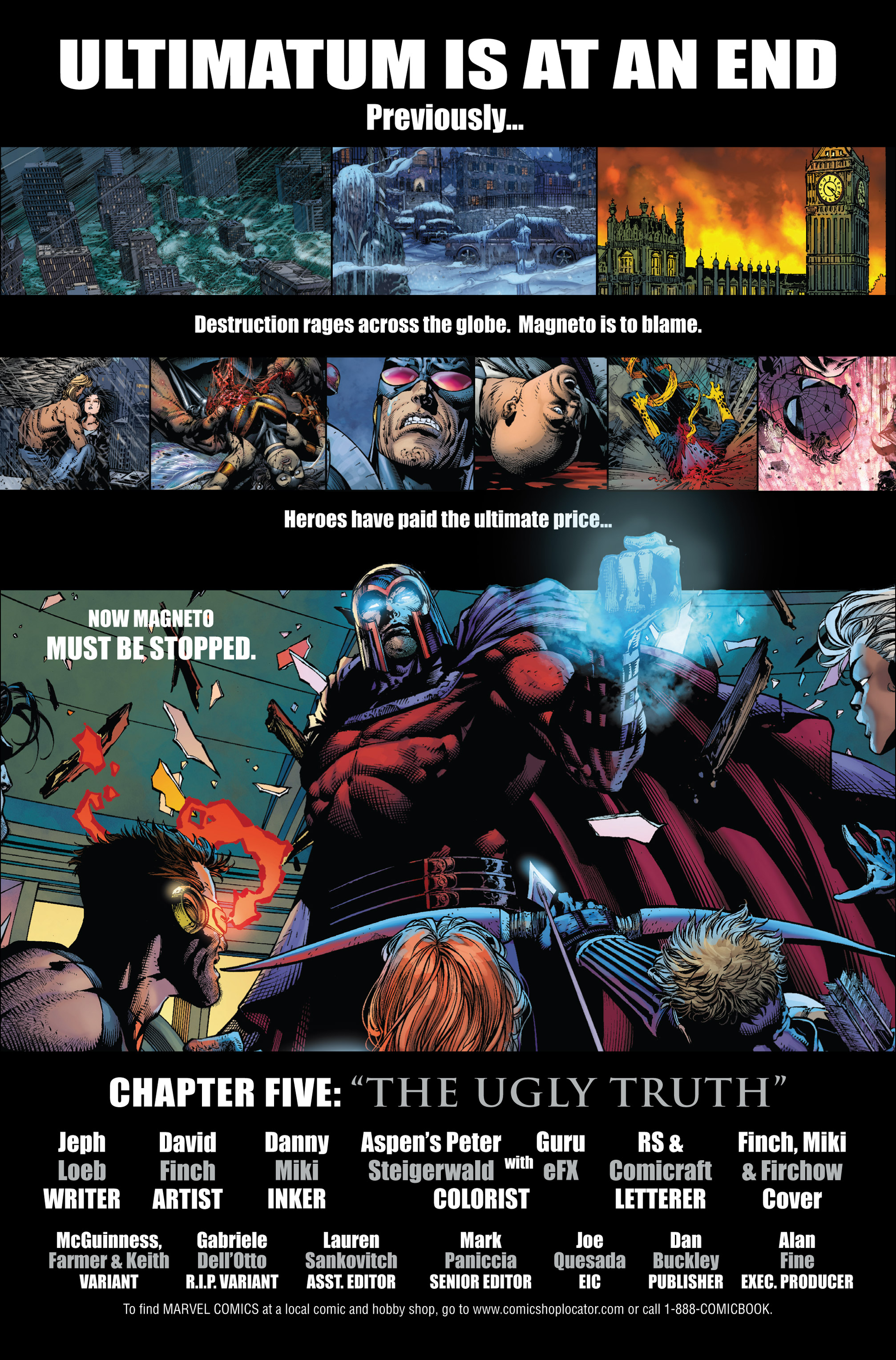 Read online Ultimatum comic -  Issue #5 - 2