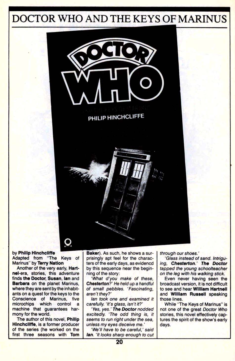 Read online Doctor Who (1984) comic -  Issue #7 - 22