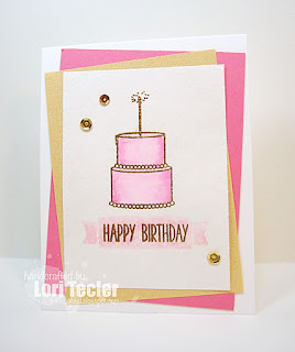 Happy Birthday card-designed by Lori Tecler/Inking Aloud-stamps from Winnie & Walter