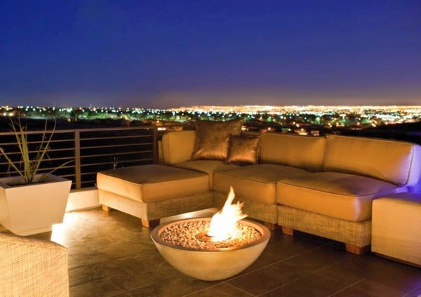 Fireplace in the garden – 35 great designs!