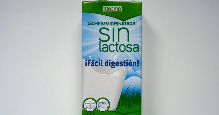 Leche Semidesnatada Sin Lactosa Hacendado El Blog De Las Marcas Blancas