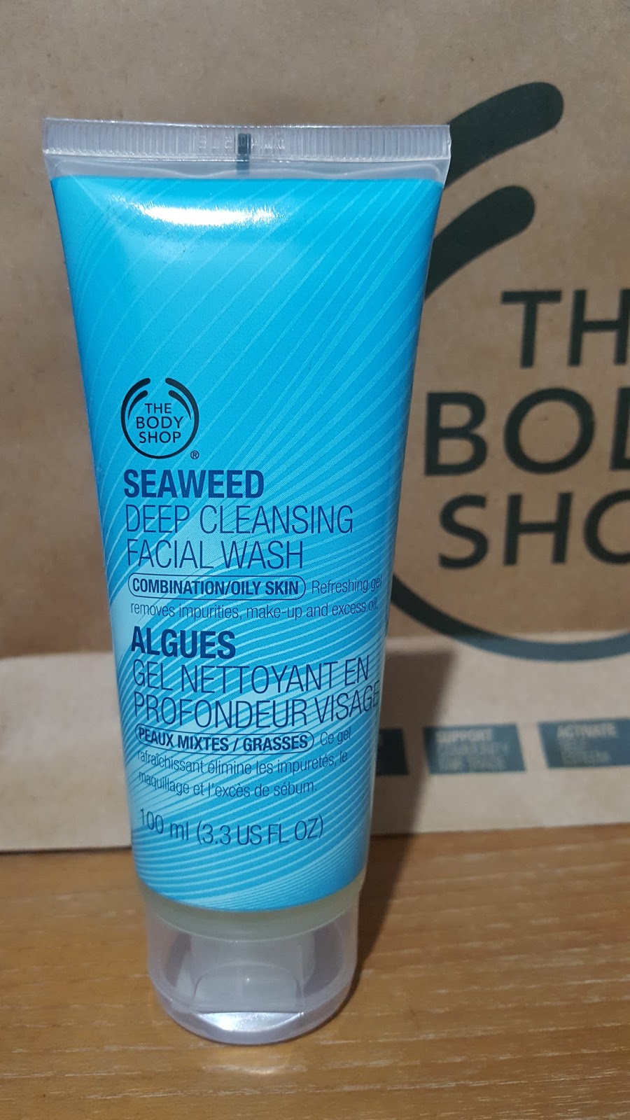 cleansing facial wash Seaweed deep