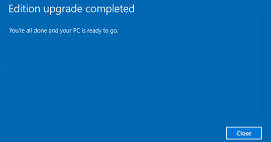 How to convert to Windows 10 Enterprise From Pro