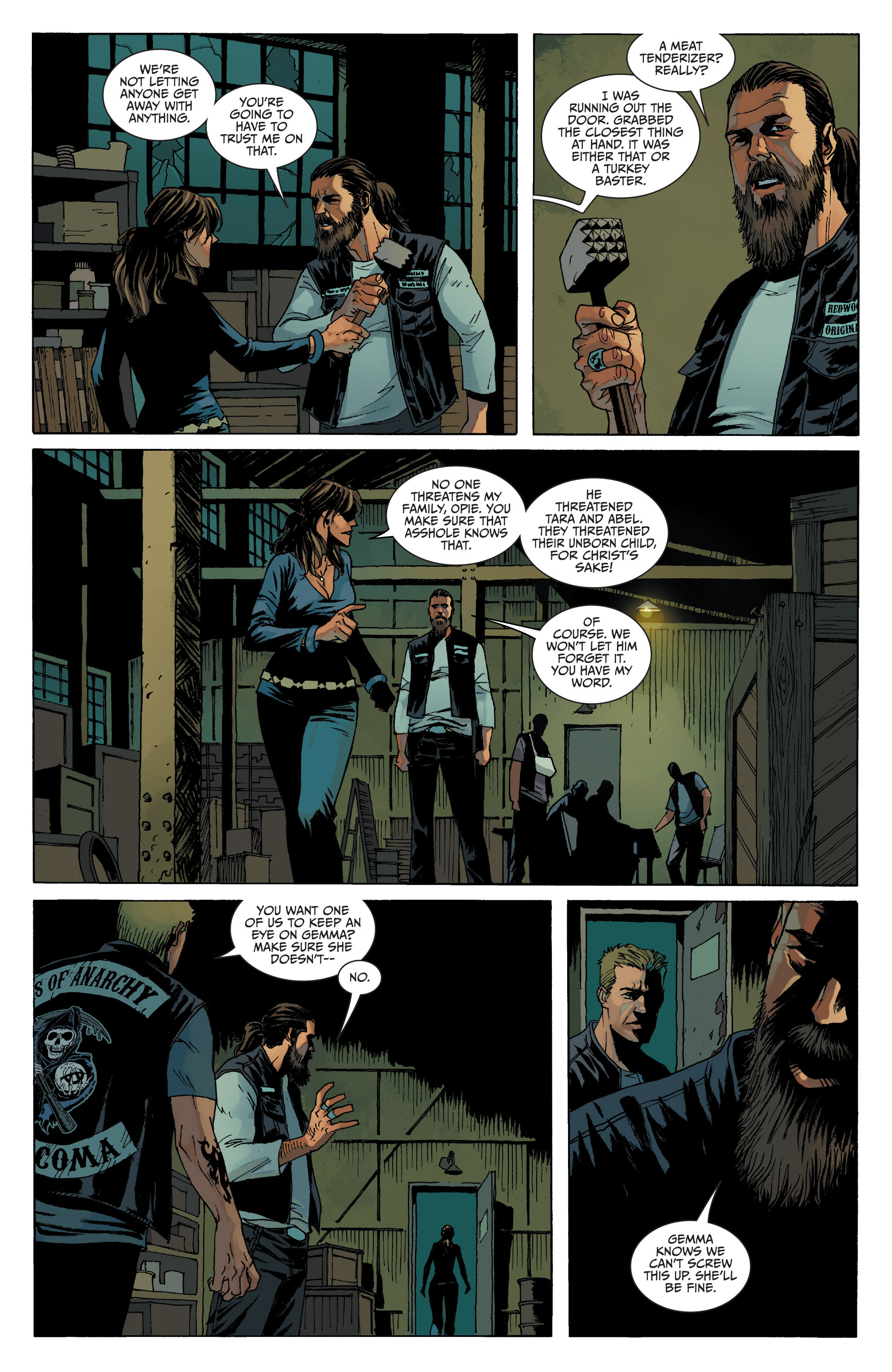 Read online Sons of Anarchy comic -  Issue #10 - 6