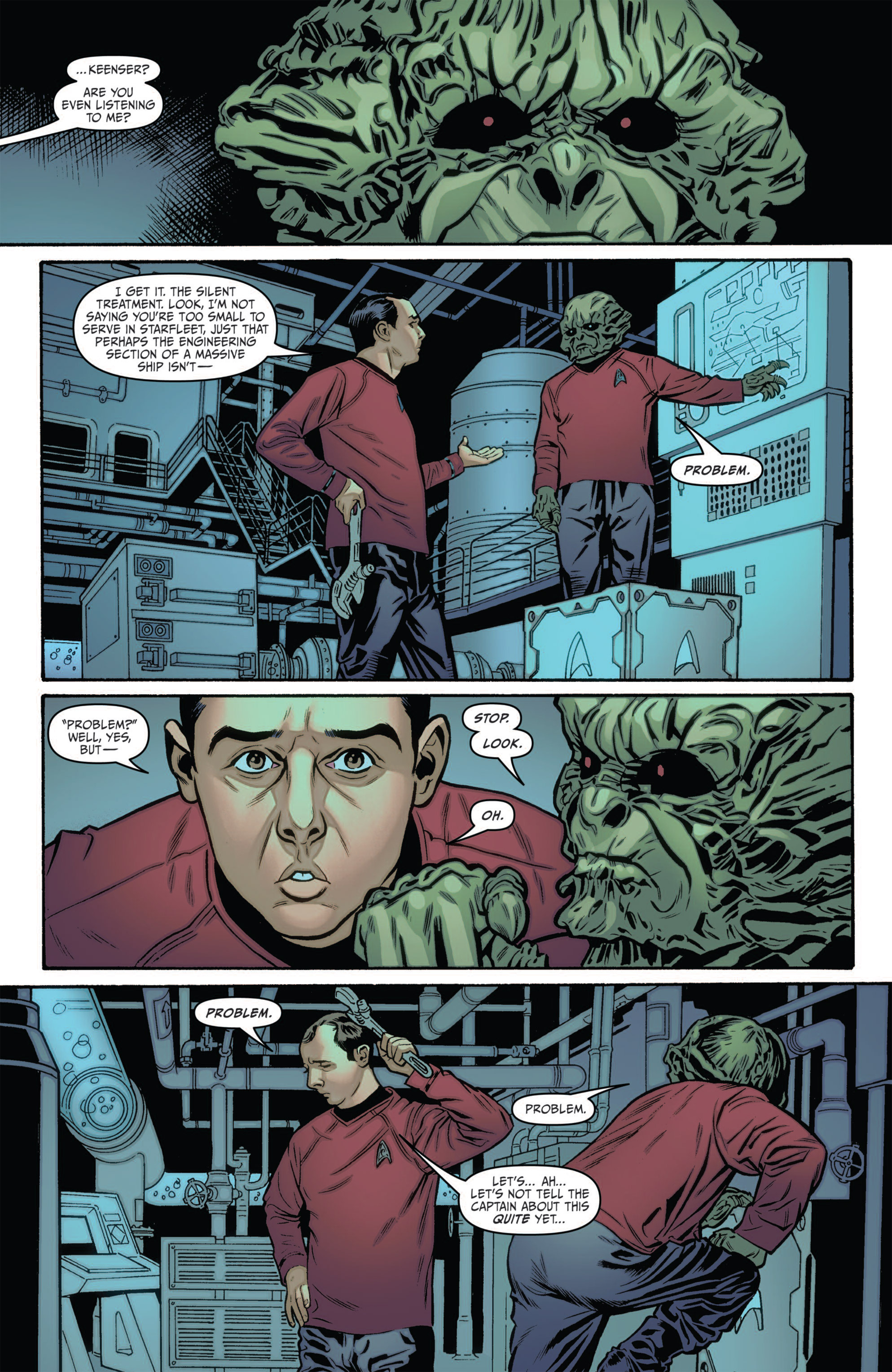 Read online Star Trek (2011) comic -  Issue #14 - 23