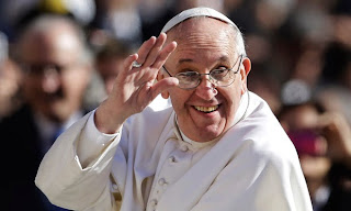 Pope happy