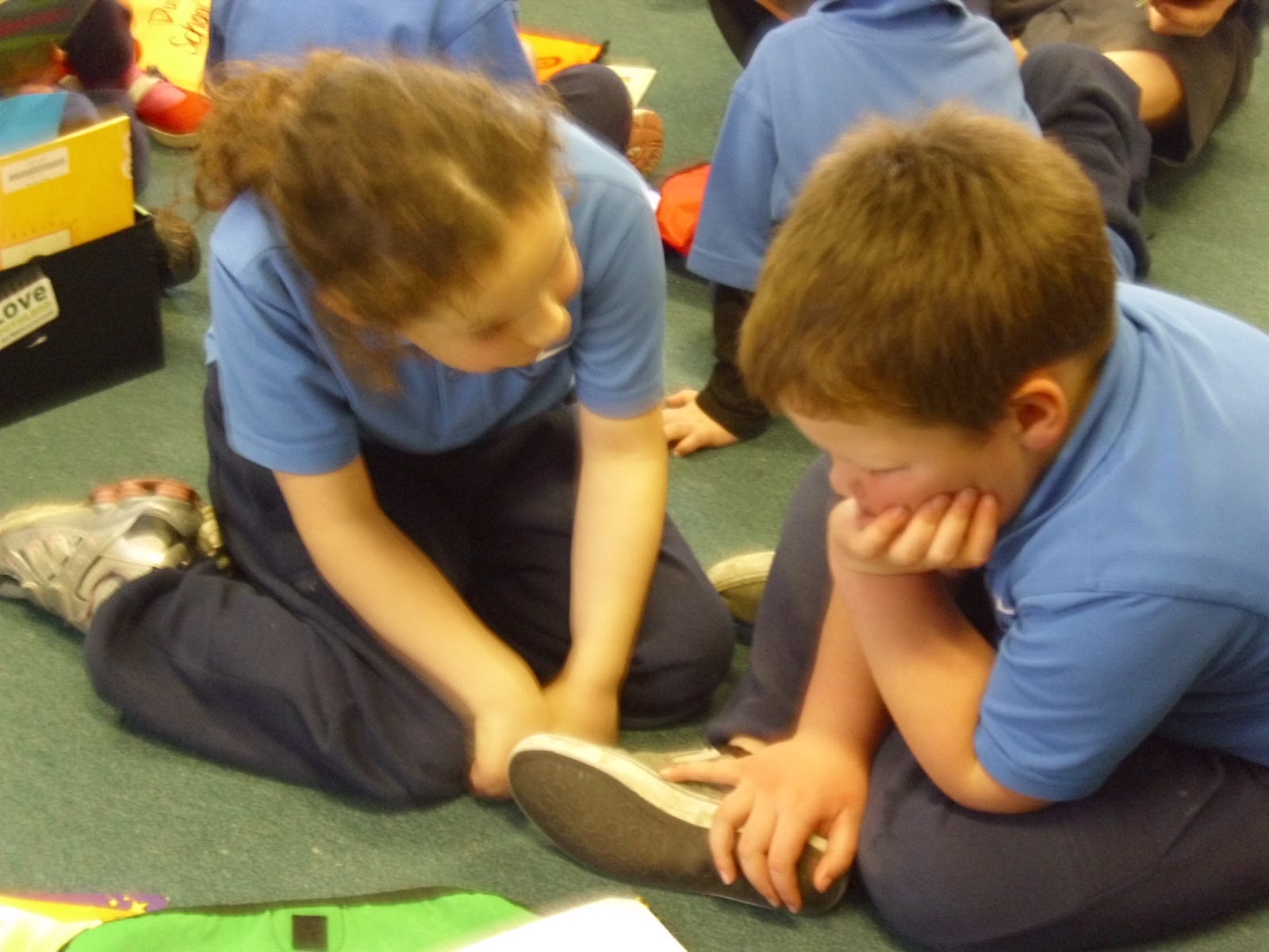 Room 14 New River Primary Buddy reading is fun!