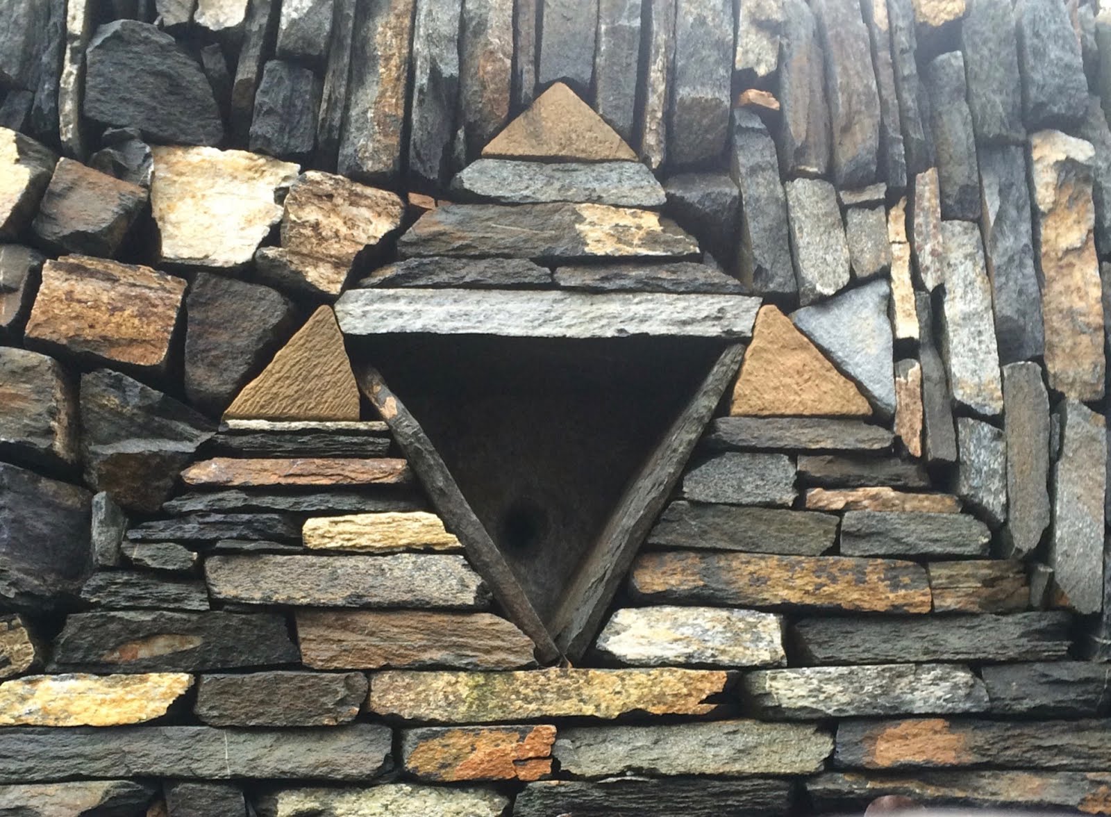 Thinking With My Hands Triangular Theme Wall at Walllala