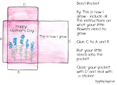 litsje: Mother's Day Seed Packet Printables