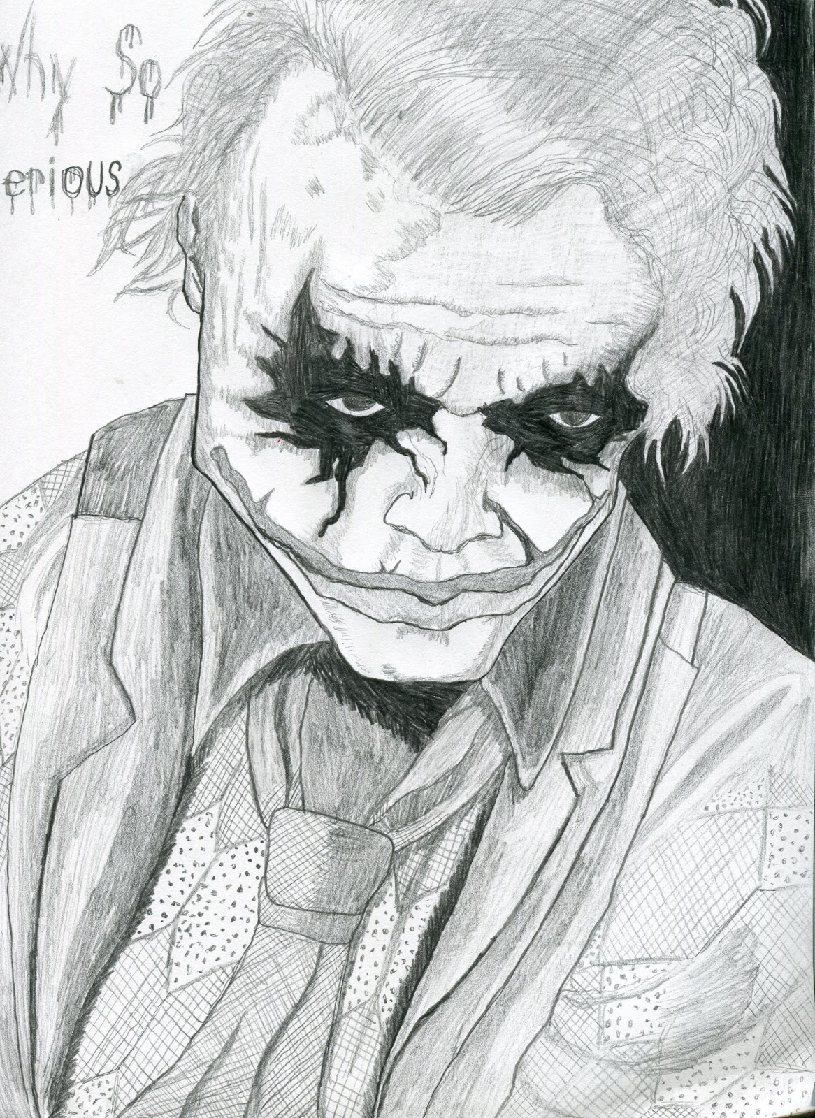 My Various Joker Drawings My Work And Me