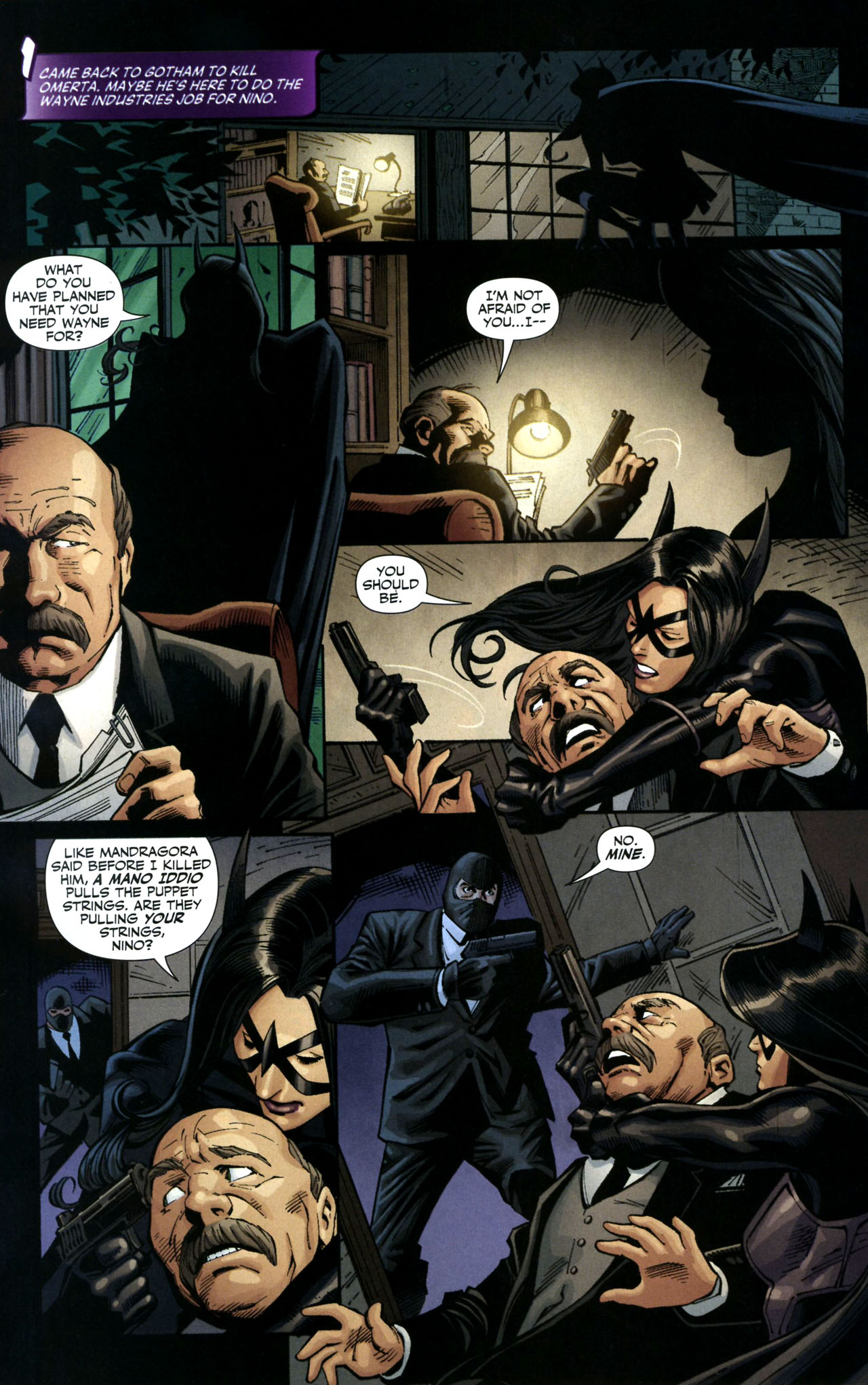 Read online Huntress: Year One comic -  Issue #5 - 13