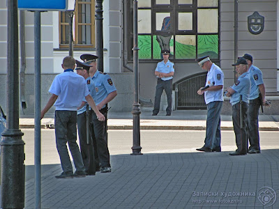 Полицейские в Казани