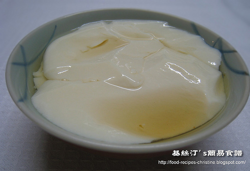 豆腐花 Tofu Fa (Tofu Custard)