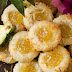 Pineapple Coconut Thumbprint Cookies