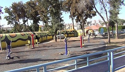 Sderot Hanukkah — playground