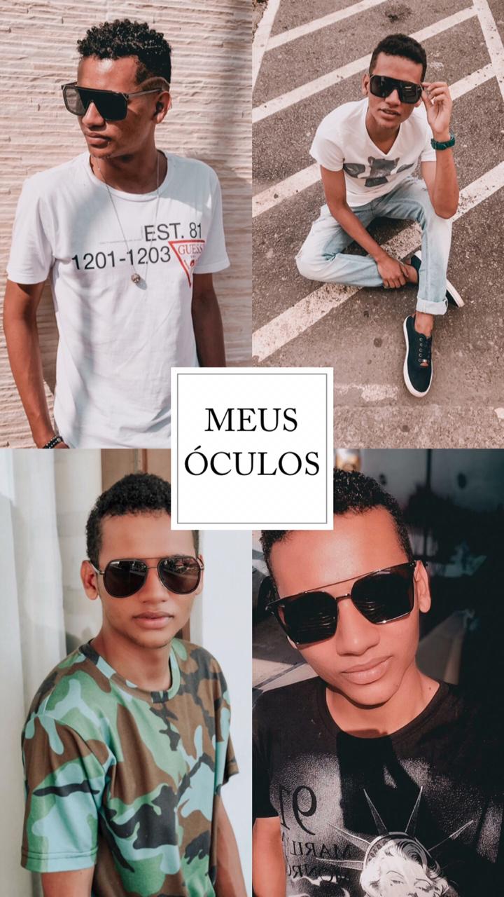 Ferrovia óculos masculino Clearance