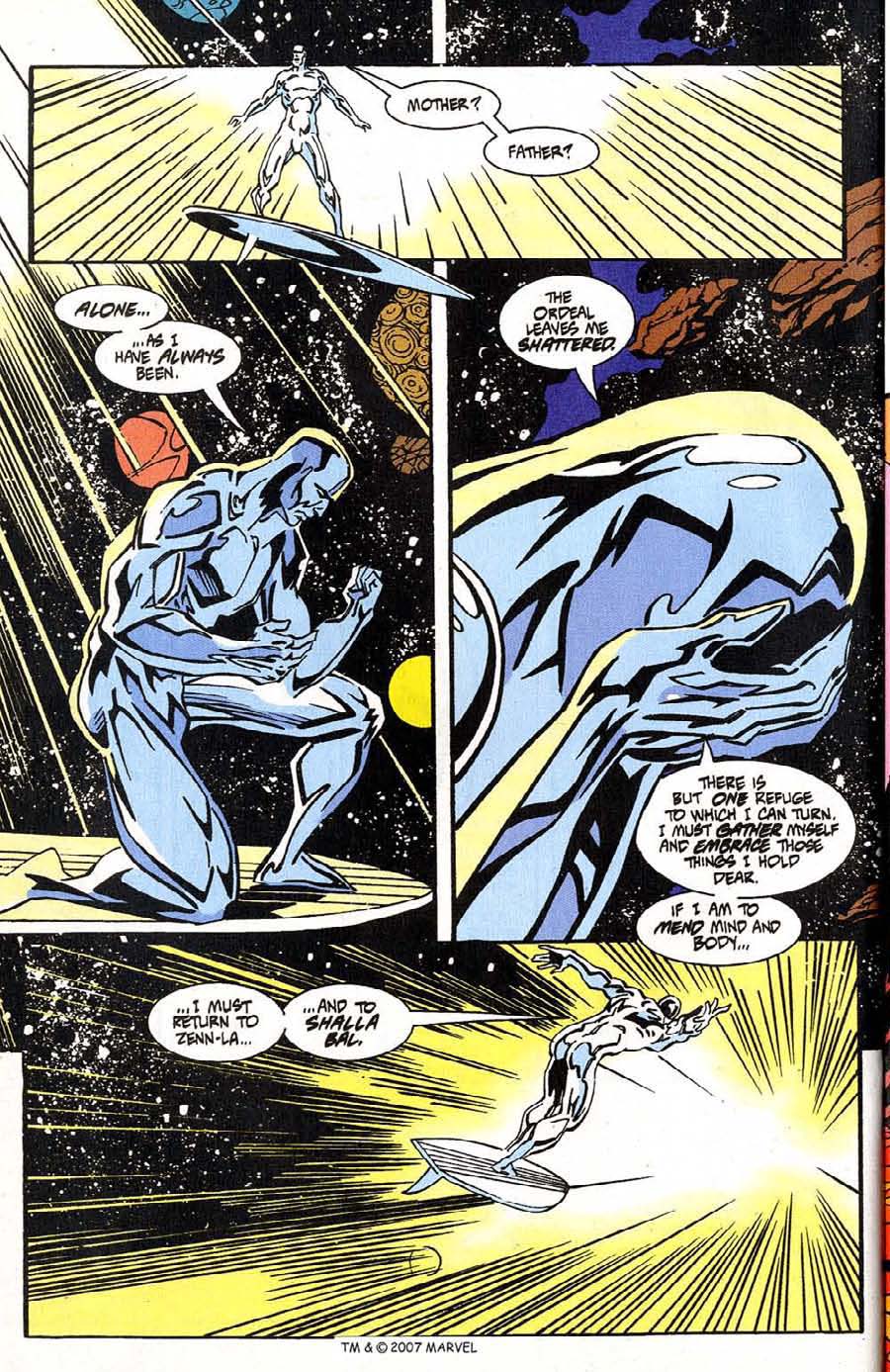 Read online Silver Surfer (1987) comic -  Issue #100 - 46